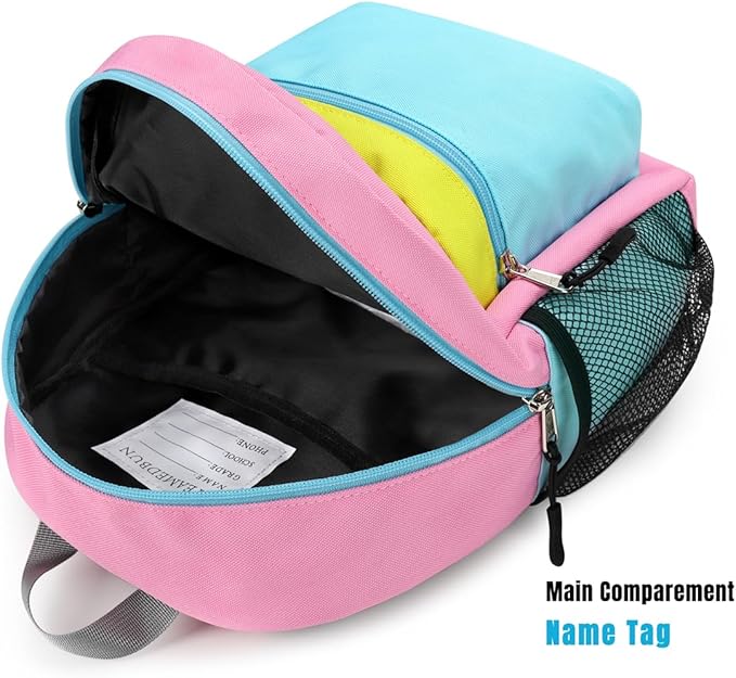 STEAMEDBUN Toddler Backpack for Girls 2-4, Kindergarten & Preschool Mini