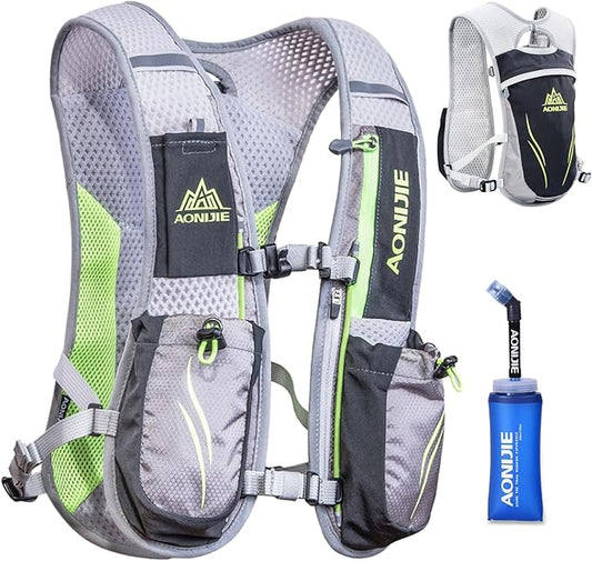 TRIWONDER Hydration Running Vest Backpack, Lightweight Water Pack for Men Women Hydration Backpack for Trail Race, Hiking, Cycling, Climbing, Camping, Jogging, Marathon