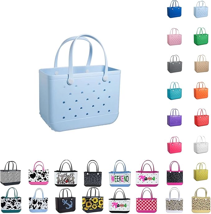 EVA Waterproof Washable Tote Bag for Beach, Pool, Boat, Sports