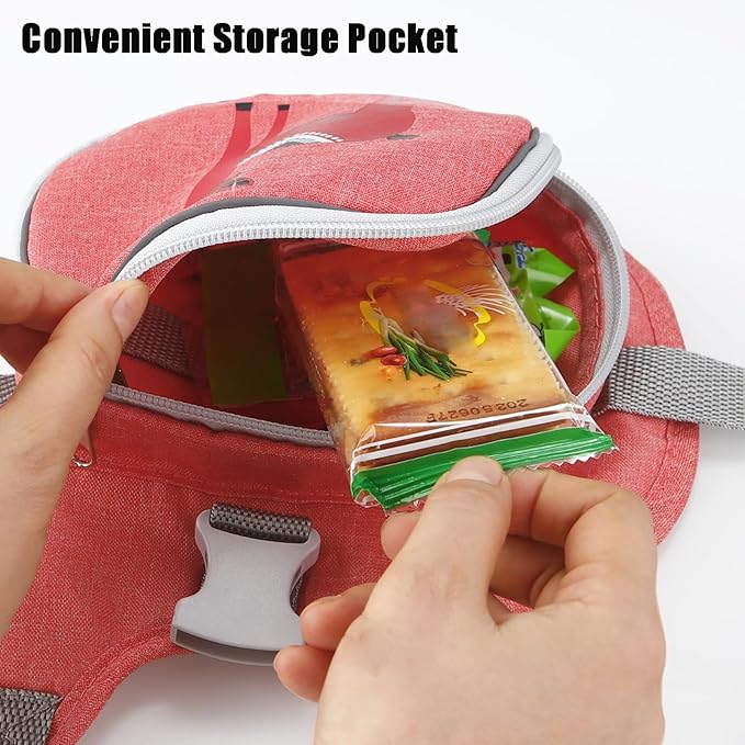 PandaEar Toddler Backpack Leash with Anti-Lost Wrist Link, Kids Safety Harness Children Leashes for Boys Girls, Cute Deer Design