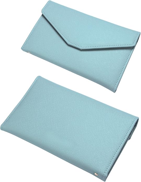 Vintage Style Genuine Leather Unisex RFID Blocking Passport Holder Travel Organizer