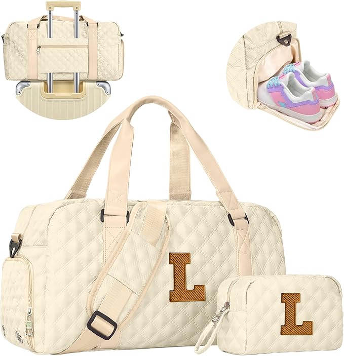 Elilier Gifts for Women Girls Kids: Christmas gifts Duffel Overnight bags, Dance Cheer bag Sports for Girl, Gymnastics Bags, Birthday Gifts for Women Girls Kids Teens Mom Teacher