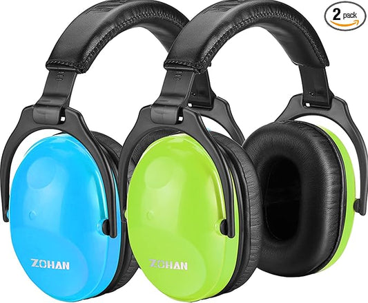 ZOHAN Kids Ear Protection 2 Pack,Kids Noise Canceling Headphone for Concerts, Monster Truck, Fireworks