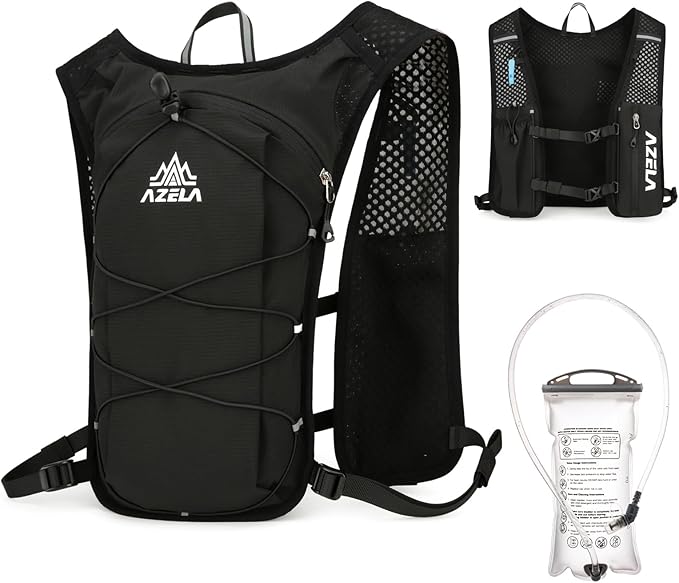 TRIWONDER Hydration Running Vest Lightweight Water Backpack Pack for Men Women Hydration Water Pack for Cycling, Running, Hiking, Biking