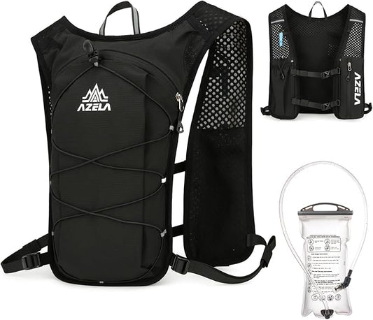 TRIWONDER Hydration Running Vest Lightweight Water Backpack Pack for Men Women Hydration Water Pack for Cycling, Running, Hiking, Biking