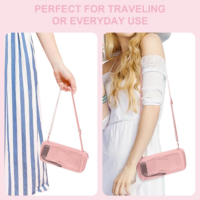 LEAGERA Compact Travel Umbrella with Case - Mini Umbrella for Purse, Small Lightweight &Tiny Design Perfect for Parasol Outdoor Sun&Rain Umbrellas