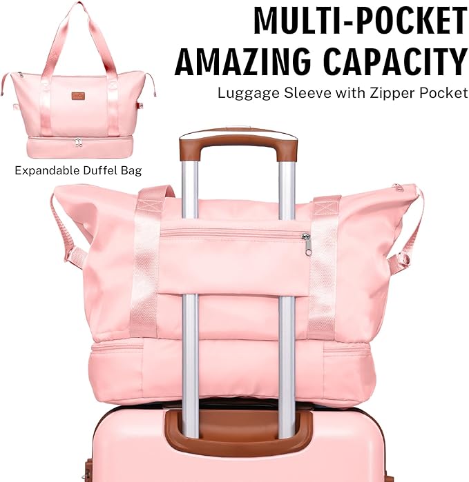 Krute Luggage Sets 5 Pieces Suitcase Set Hard Shell Carry On Luggage with Spinner Wheels TSA Approved Durable PC+ABS Hard Side Suit Case