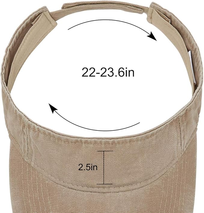 Sport Sun Visor Hats Cotton Ball Caps Empty Top Baseball Sun Cap for Men Women