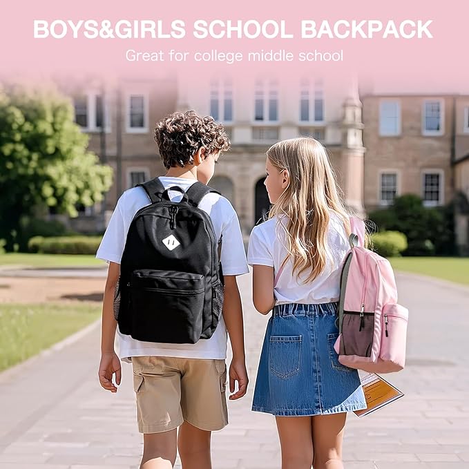 STEAMEDBUN Girls Backpack for Girls 5-9,Kids Backpack for Elementary School Bag