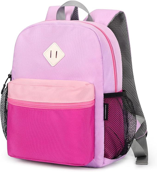STEAMEDBUN Toddler Backpack for Girls 2-4, Kindergarten & Preschool Mini