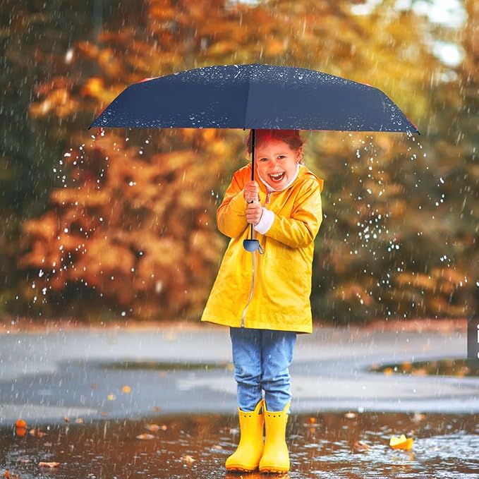 Compact Travel Umbrella, Small Pocket Mini Umbrella for Purse Wallet, UV Sun Rain Umbrellas for Backpack, Portable Folding Umbrellas for Women Kids