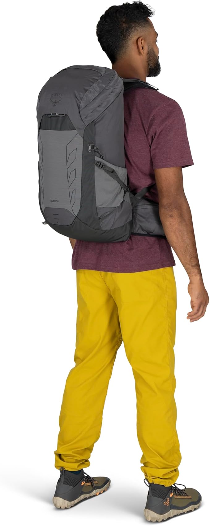 Osprey Talon 26L Men's Lightweight Hiking Backpack - Daypack for Travel & Camping, Frosty Mint Green/Night Shift