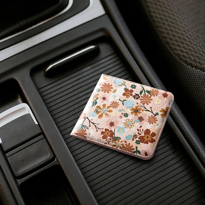 CoBak Car Registration and Insurance Holder - Vehicle Glove Box Car Organizer, Auto Truck Comparment Accessories Case for Essential Document, Driver License, Cards