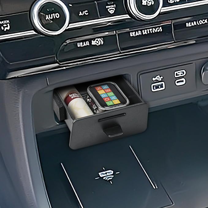 RUNROAD Dashboard Storage Organizer Tray Compatible with 2026 Honda Passport Accessories, Center Console Organizer Armrest Drawer