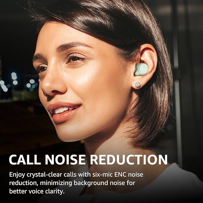 TOZO NC9 Hybrid Active Noise Cancelling Wireless Earbuds, 6 Mics ENC Clear Call, IPX8 Waterproof, in Ear Bluetooth 5.3 Headphones Stereo Bass Ear Buds 60H Playtime with LED Display 32 EQs via APP