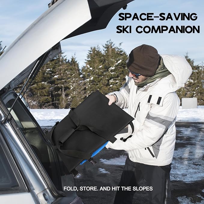 Goloni Ski Bag and Boot Bag Combo,Ski Bags for Air Travel,Snowboard Bag Fits for Skis Up to 180 CM and Boots Up To Size US13