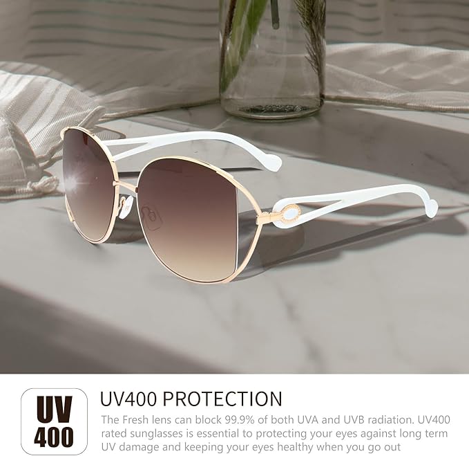 The Fresh Classic Crystal Elegant Women Beauty Design Sunglasses Gift Box