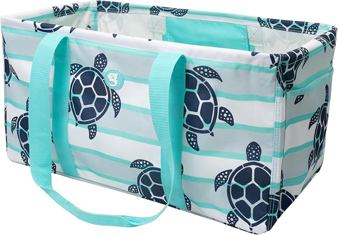 geckobrands Large Utility Tote - Durable Multipurpose Bag for Beach, Travel, Shopping & Outdoor Activities