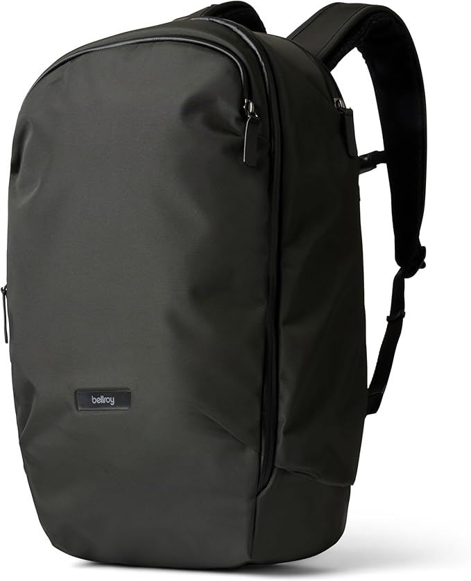 Bellroy Transit Workpack Pro (28L work bag/commuter backpack, fits 16” laptops; organization for travel and commutes) -Olive