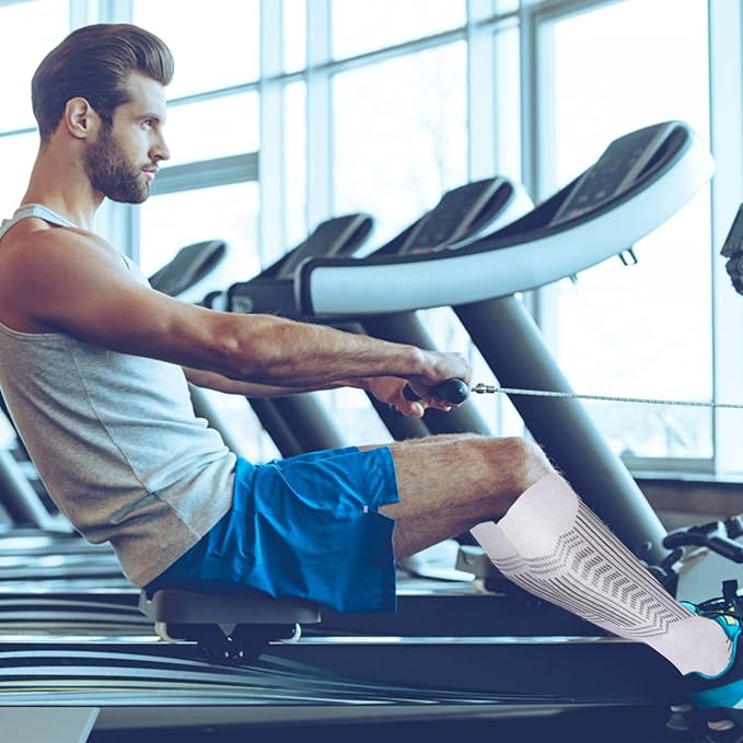 FuelMeFoot 3 Pack Copper Compression Socks - Compression Socks Women & Men Circulation - Best for Medical,Running,Athletic