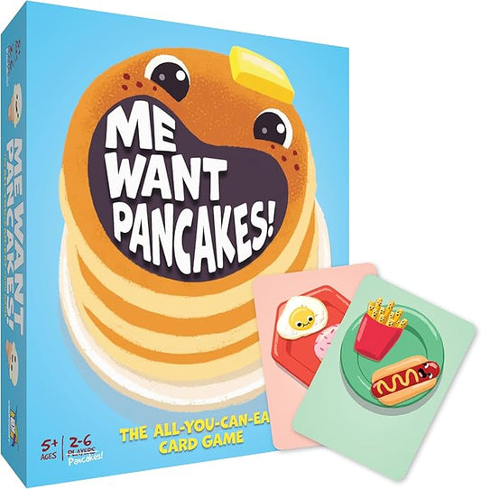 Me Want Pancakes! – The All-You-Can-Eat Family Card Game for Ages 5+, 2-6 Players