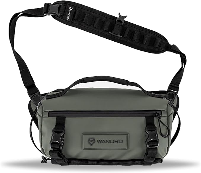WANDRD ROGUE V1 6L Sling: Compact Camera Sling and Crossbody Bag with Fast Access, 3-Way Carry– Lightweight Everyday Bag Great for Travel, Photography, and Daily Use (Wasatch Green)