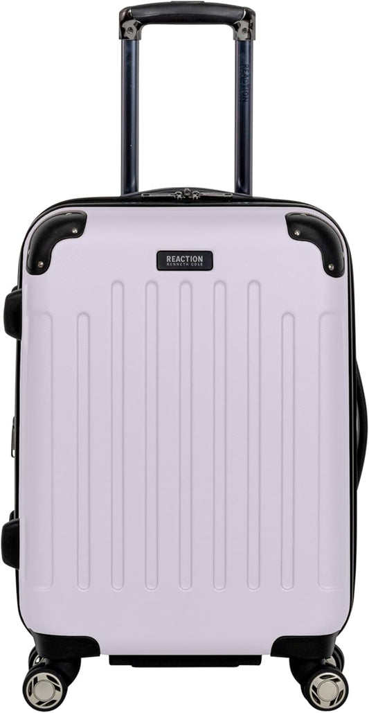 Kenneth Cole REACTION Renegade Luggage Expandable 8-Wheel Spinner Lightweight Hardside Suitcase, Orchid Ice, 20-Inch Carry On