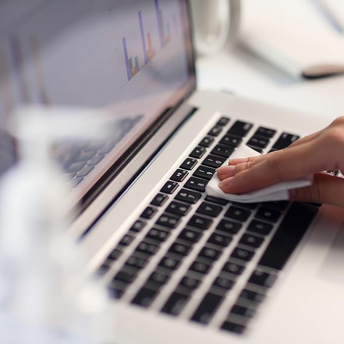 Wipex 70% Isopropyl Alcohol Wipes Individually Wrapped Sachets, Large Electronic wipes in Dispensing Box, Alcohol Prep Wipes, Screen Wipes & Tech Wipes for Sanitizing 100 Count (Pack of 2)