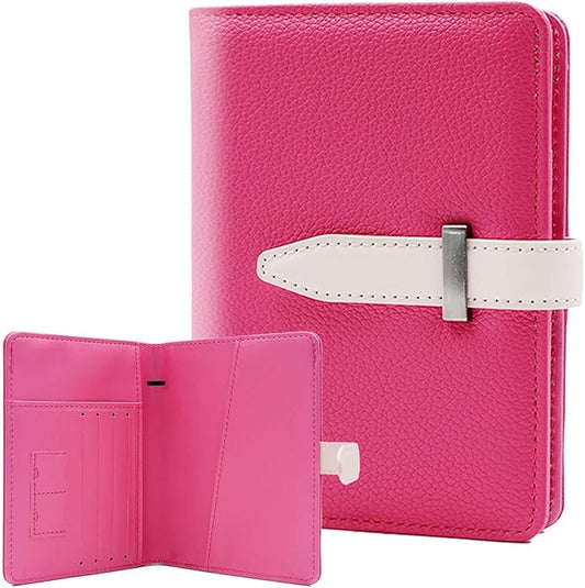 Passport Holder with Airtag for Women/Men,Airtag Passport Wallet for Travel,Cute Passport Holder Rfid Blocking,Travel Wallet for Cards Passport Cover Case