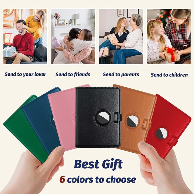 Passport Holder and Vaccine Card Holder Combo with Passport Cover Wallet Travel Passport Wallet Case for Men and Women (Brown)