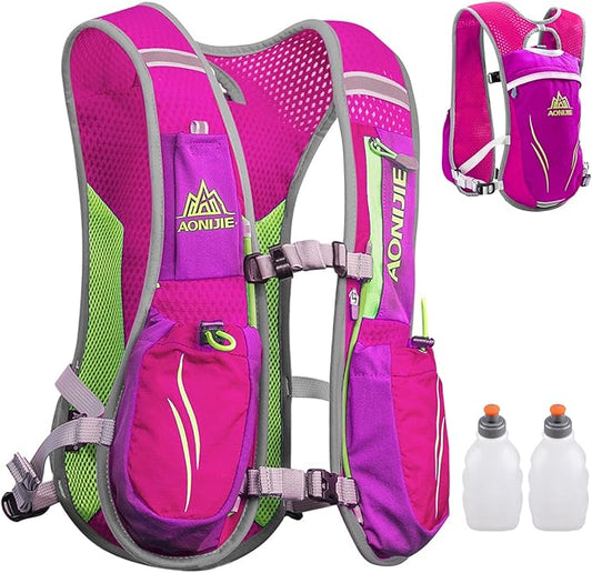 TRIWONDER Hydration Running Vest Backpack, Lightweight Water Pack for Men Women Hydration Backpack for Trail Race, Hiking, Cycling, Climbing, Camping, Jogging, Marathon