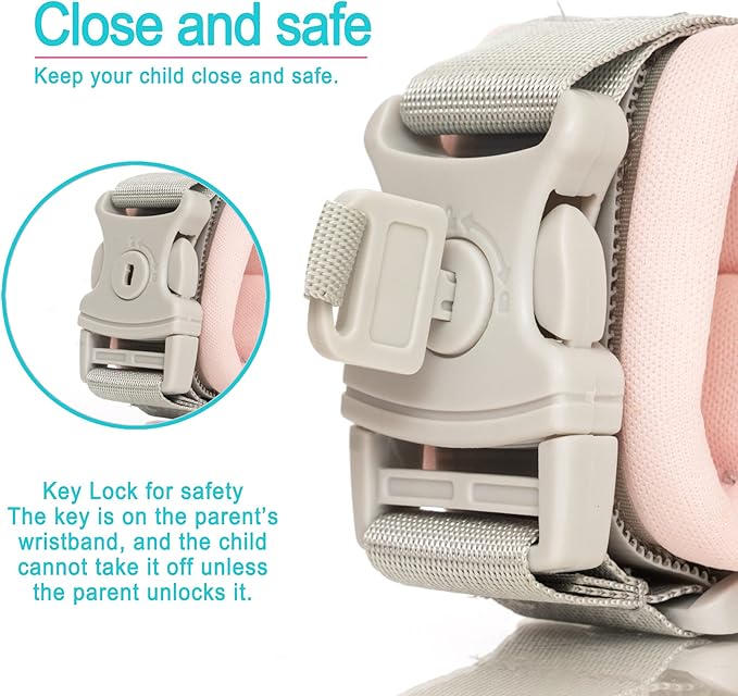 Toddler Leash Harness Kid Leash Child Safety Harness Baby Leash Anti Lost Ages 1-4