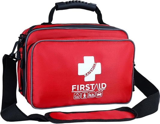 505 Piece Large First Aid Kit - Comprehensive Medical Kit for Home, Car, Travel, Camping, Business, School & Outdoor