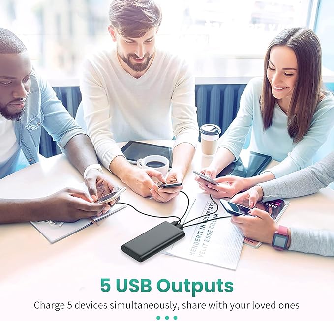 Portable Charger 38,800mAh Power Bank,PD USB C In&Out Fast Charging External Battery Pack,Travel Outdoor Essentials Portable Cell phone Charger Compatible with iPhone 17/16/15/14/13,Galaxy,Android etc