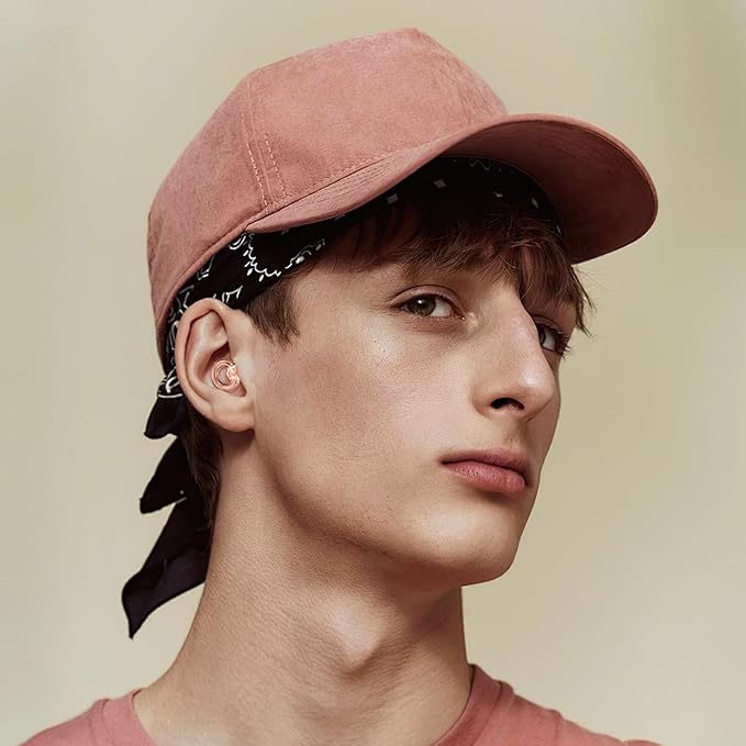 Ear Plugs for Concert, 2 Pairs of Noise Reduction Earplugs 25dB-30dB with 8 Ear Tips&Carry case,Reusable Hearing Protection earplugs for Sleep,Social,Work,Focus&Noise Sensitivity