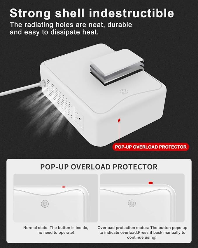 Step Up Transformer 110v to 220v Voltage Converter 2000w, No Noise, Suit for Juicer, Chocolate Machine and Other Appliances ，Using 220V Asia Euro Appliance in US