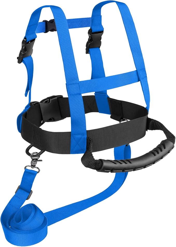 Odoland Kids Ski Snowboard Training Harness Toddler Skiing Harness with Removable Leash Speed Control Teaching for Beginners