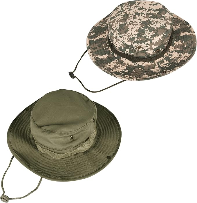 Sun Hats for Men Women Bucket Hat UPF 50+ Boonie Hat Foldable UV Protection Hiking Beach Fishing Summer Safari