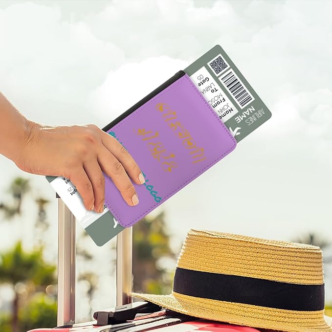 Custom Passport Holder For Travel Women Custom Passport Holder Family Personalized Passport Cover Funny Wallet Passport