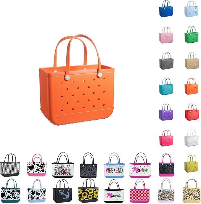 EVA Waterproof Washable Tote Bag for Beach, Pool, Boat, Sports