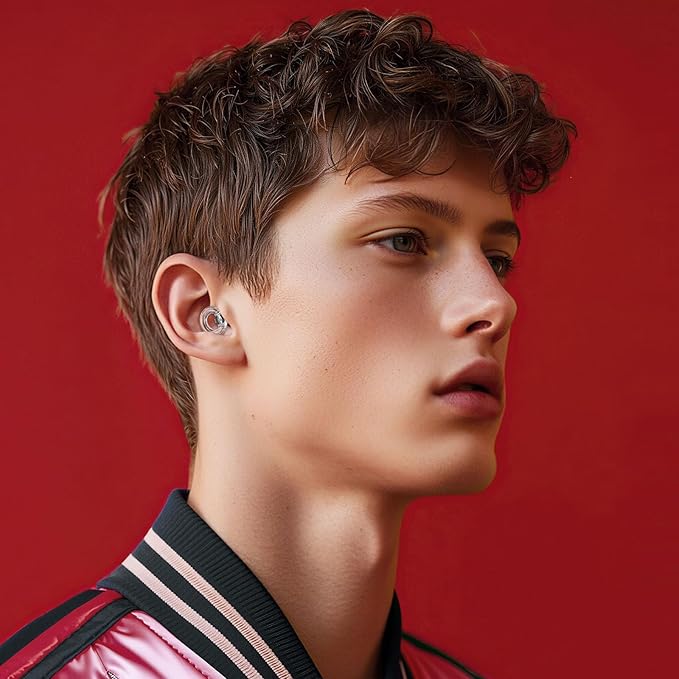 Ear Plugs for Concert, 2 Pairs of Noise Reduction Earplugs 25dB-30dB with 8 Ear Tips&Carry case,Reusable Hearing Protection earplugs for Sleep,Social,Work,Focus&Noise Sensitivity