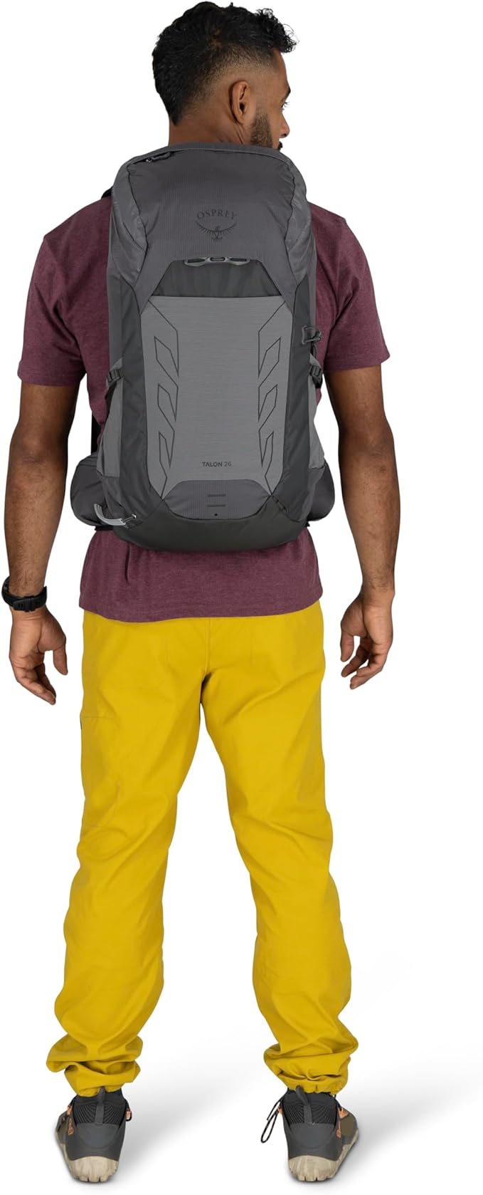 Osprey Talon 26L Men's Lightweight Hiking Backpack - Daypack for Travel & Camping, Frosty Mint Green/Night Shift