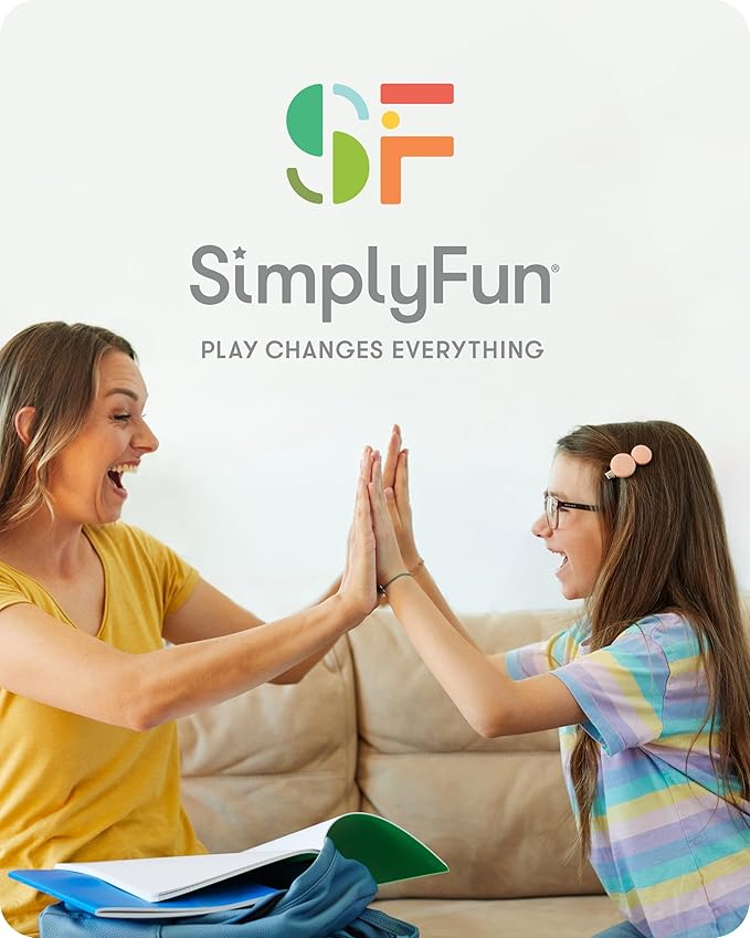 SimplyFun Handy - Family Game for Kids and Adults Ages 8+ - Fine Motor Skills Game with Soft Balls and Cards - Classroom, Party, or Family Game Night Fun