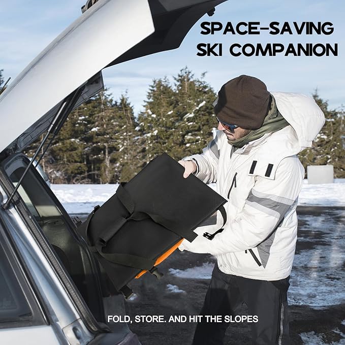 Goloni Ski Bag and Boot Bag Combo,Ski Bags for Air Travel,Snowboard Bag Fits for Skis Up to 180 CM and Boots Up To Size US13