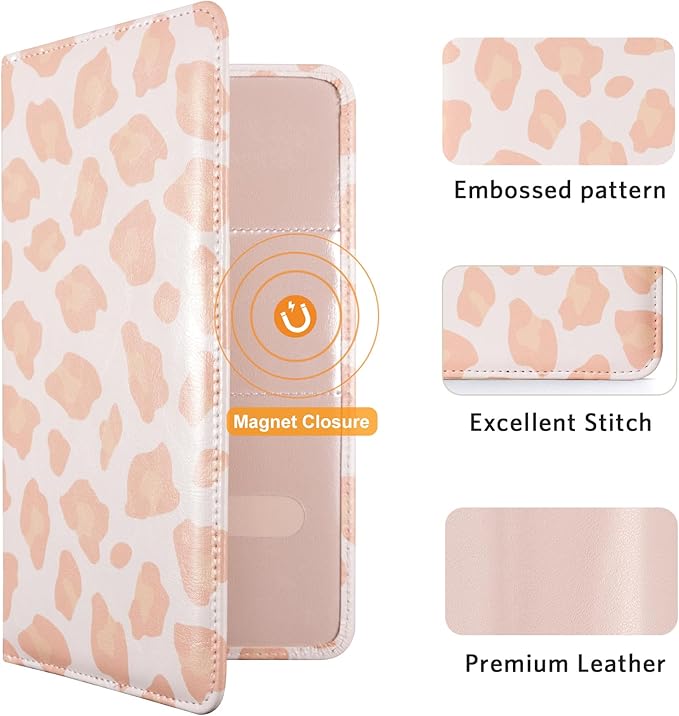 CoBak Car Registration and Insurance Holder - Vehicle Glove Box Car Organizer,Auto Truck Comparment Accessories Case with Magnetic Closure for Driver License,Cards