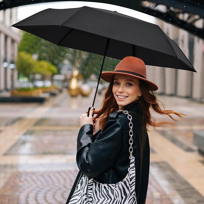 G4Free Mini Ultralight Umbrella UPF 50+ UV Protection Compact Lightweight Travel Umbrella Super Slim Small Portable Automatic Open and Close,40 Inch