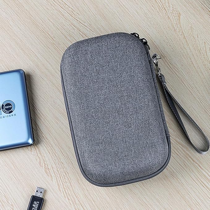 Hard Electronic Organizer Travel Case for MacBook Power Adapter Chargers Cables Power Bank Apple Magic Mouse USB Flash Disk SD Card Hard Drive Portable Carrying Case Accessories Hard Bag