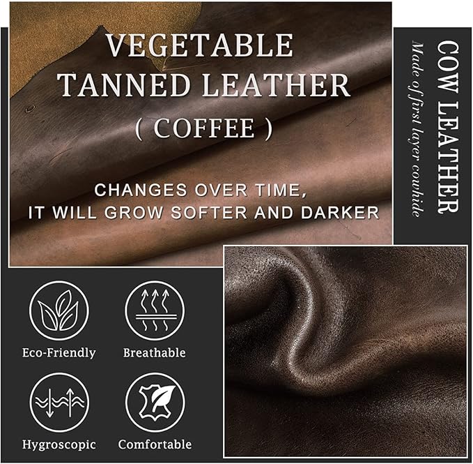 Travel Organizer Bag, Top Grain Leather, Handmade Vintage Design, Large Size & Multi Pockets, Portable Travel Storage Bag for Phone, USB Cable, Charger, Notebook, Cash, Cosmetics, Toiletries