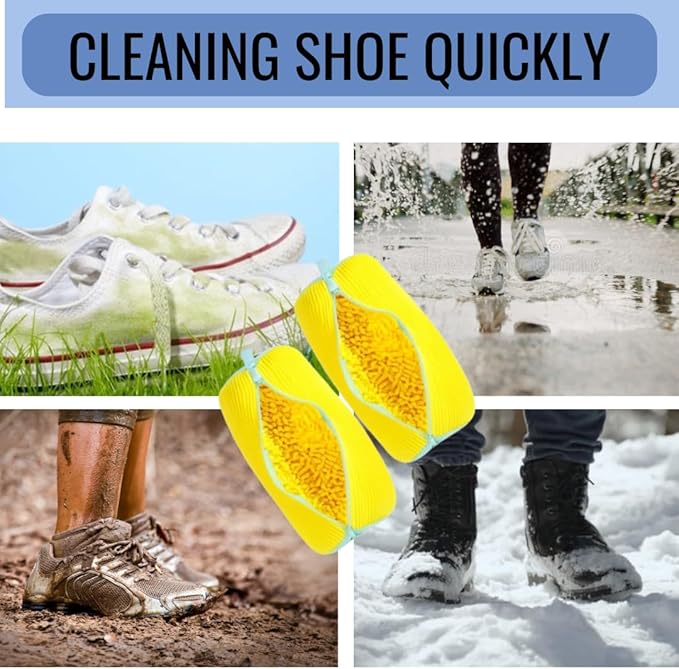 Sneaker Laundry Bags (2 Pack) – Padded Shoe Washing Bags for Washing Machine, Zippered & Reusable