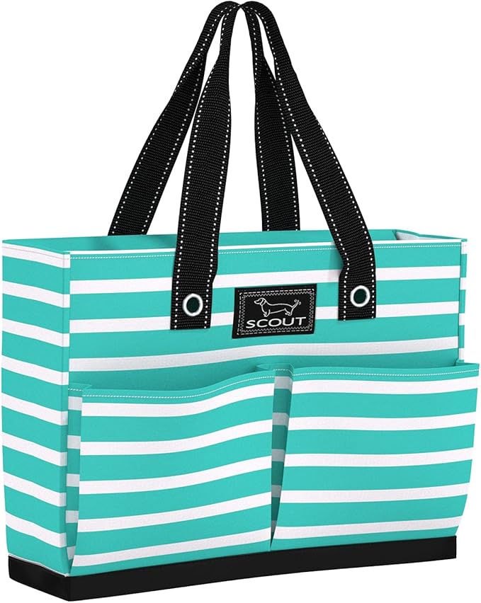 SCOUT Uptown Pocket Tote - Medium Multi-Use Tote Bag for Women, Nurses, Teachers, and Moms, 5 Pockets, Breakaway Zipper